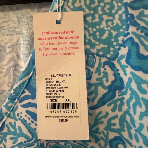 NWT Lilly Pulitzer Etta Dress - Picture 4 of 6